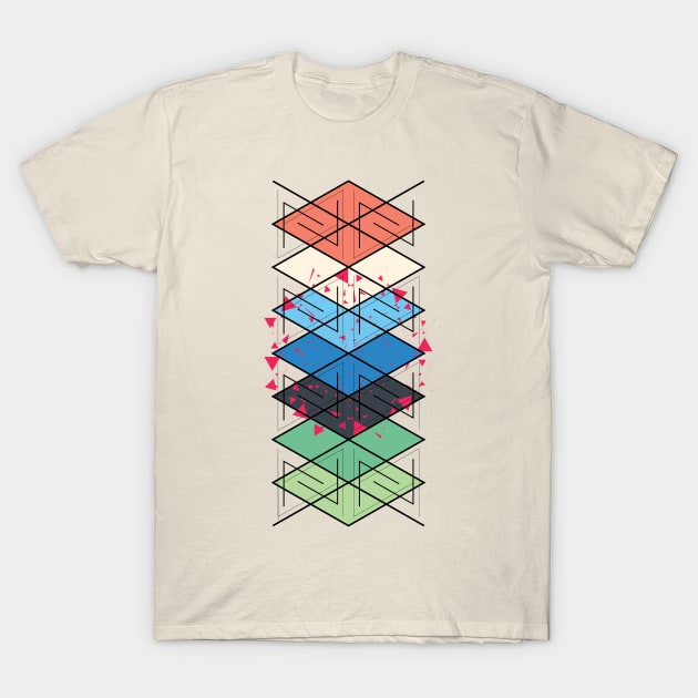 Fractal Pattern T-Shirt by Lasse Egholm